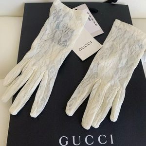 gucci sheer gloves